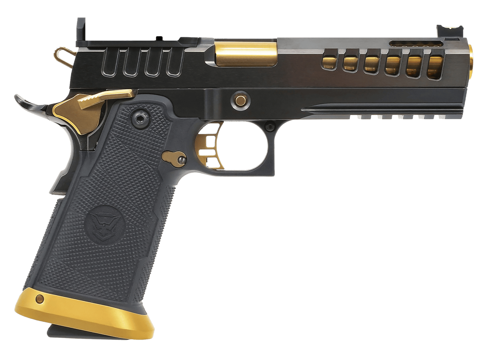 WT DEMOLITIA9MM5GLD DEMO 9MM 5 17R/20R BLK/GLD