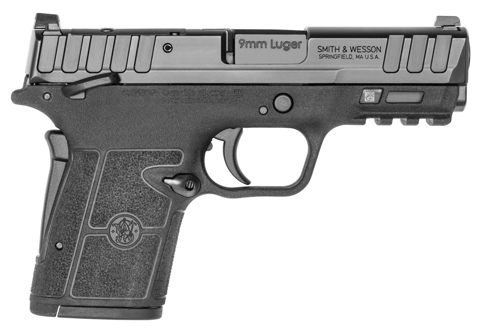Smith & Wesson 13591 Equalizer  9mm Luger 15+1 3.68" Black Armornite Stainless Steel Barrel & Optic Ready/Serrated Steel Slide, Black Polymer Frame w/Picatinny Rail, Black Textured Polymer Grips