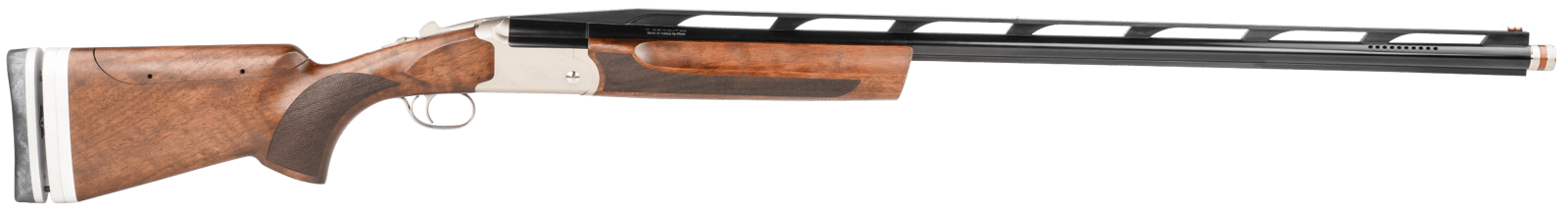 TriStar 35411 TT-15A Mono Trap Full Size 12 Gauge Break Open 2.75" 1rd 34" Black Vent Rib Barrel, Silver Steel Receiver, Adjustable Walnut Stock, Beretta/Benelli Mobil Ext Chokes, Right Hand