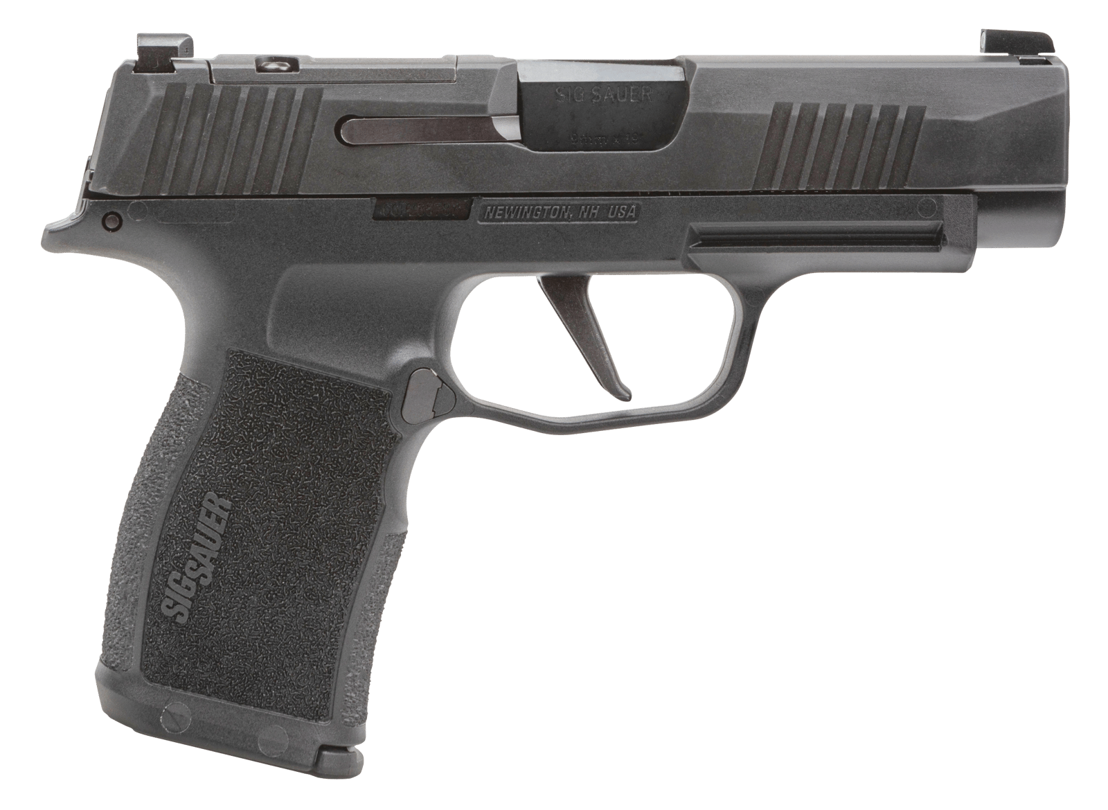 Sig Sauer 365XL9BXR3P P365XL  9mm Luger 12+1 3.70" Black Barrel, Black Nitron Optic Ready/Serrated SS Slide, Black SS Frame w/Beavertail &  Black Polymer Grips