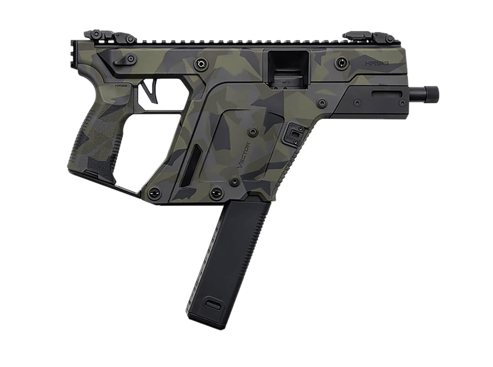 Kriss USA KV453PWD00 Vector SDP Gen3 45 ACP 30+1 5.50" Black Nitride Threaded Barrel, M-LOK Handguard, Picatinny Rail Receiver & Rear, Black Polymer Grip, Ambidextrous, Glock Mag Compatible