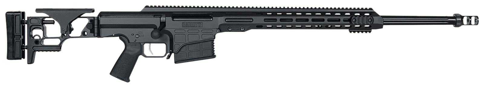 Barrett 18496 MRAD  6.5 Creedmoor 24" 10+1 Black Cerakote Black Folding with Adjustable LOP Stock Black Polymer Grip Right Hand