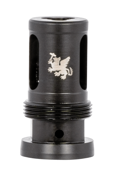 Griffin Armament TMHC305824 Taper Mount Hammer Comp Black 17-4 Stainless Steel with 5/8"-24 tpi Threads, 1.94" OAL & 1.08" Diameter for 30 Cal