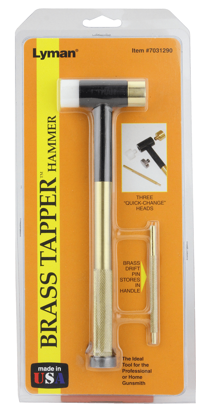 Lyman 7031290 Brass Tapper  Brass/Nylon/Steel