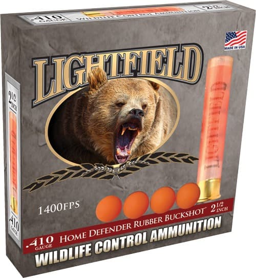 LIGHTFIELD 410 2.5" RUBBER BUCK 4 PELLET 5RD 10BX/CS