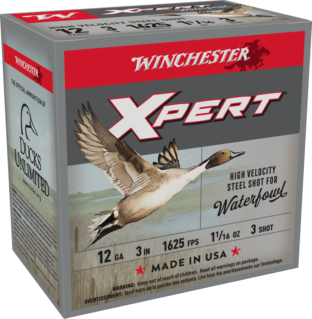 Winchester Ammo WEX123M3 Super X Xpert High Velocity 12Gauge 3" 1 1/16oz 3Shot 25 Per Box/10 Case