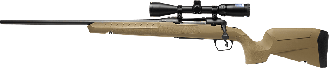Savage Arms  Axis 2 XP Combo FDE Compact 223 Rem 4+1 20" Left Hand
