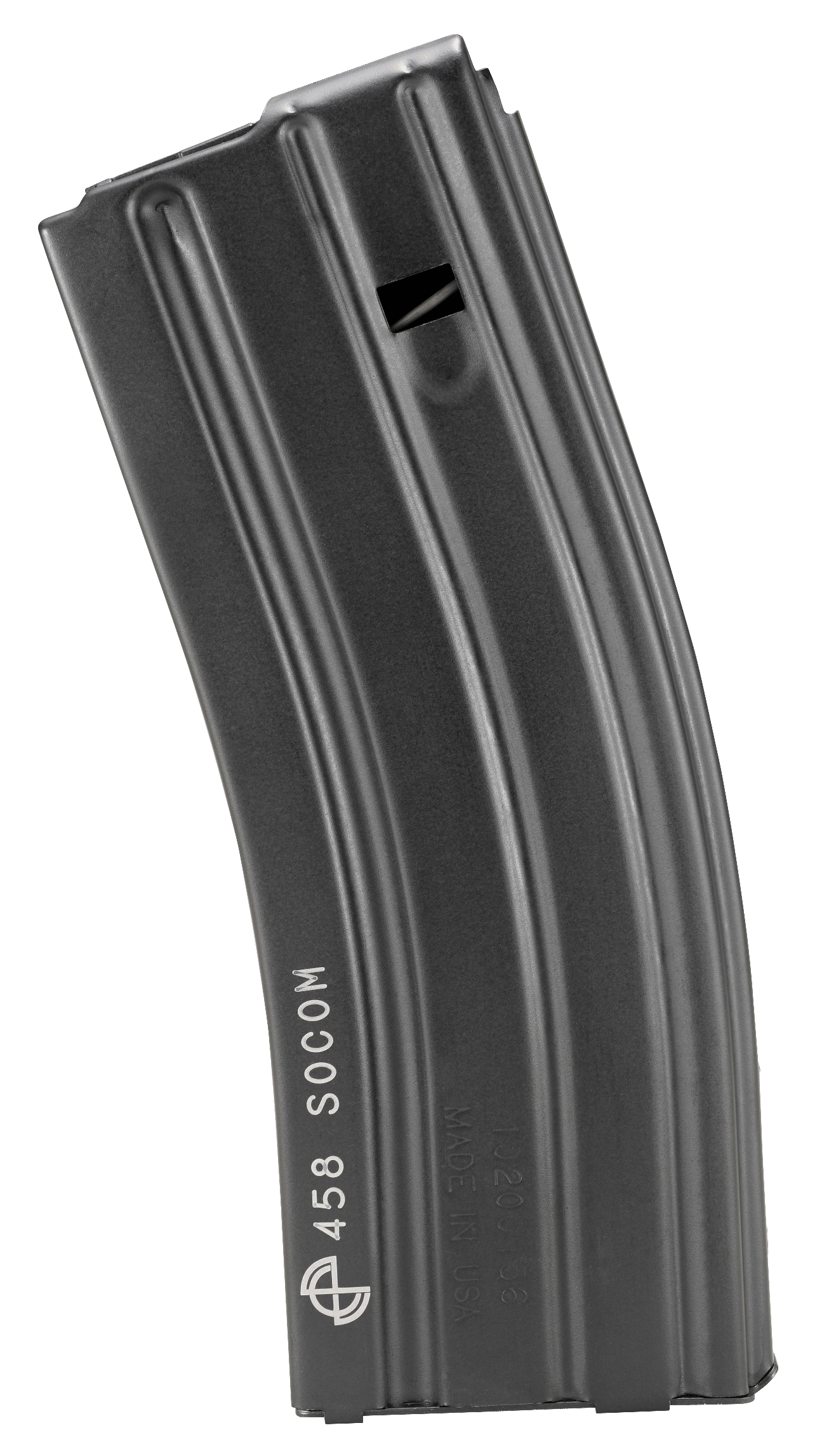 DuraMag 1058041175CPD SS  10rd 458 SOCOM for AR-15 Black w/ Black Follower Detachable