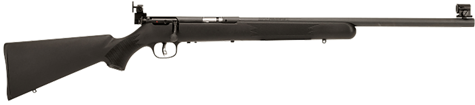 Savage Arms 28900 Mark I FVT Full Size 22 Long/22 Short/22 LR 1rd 21" Black Satin Heavy Barrel, Satin Black Carbon Steel Receiver, Black Fixed Synthetic Stock, Right Hand
