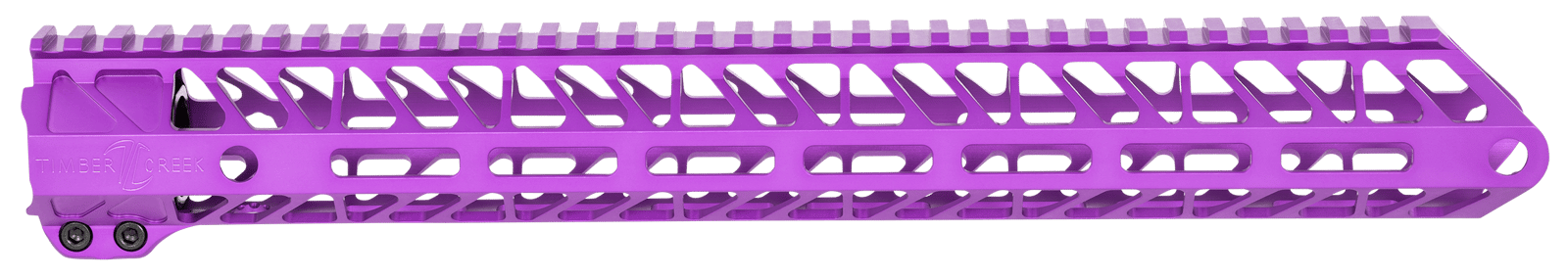 Timber Creek Outdoors ME15HGPPA Enforcer 15 Inch Hand Guard M-LOK  Purple Anodized