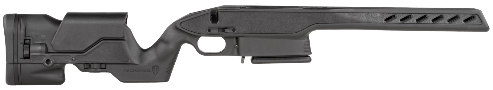Archangel AAS111SLA Precision  Black Synthetic Aluminum Pillar Bedded Fits Savage 110/111 Long Action Right Hand