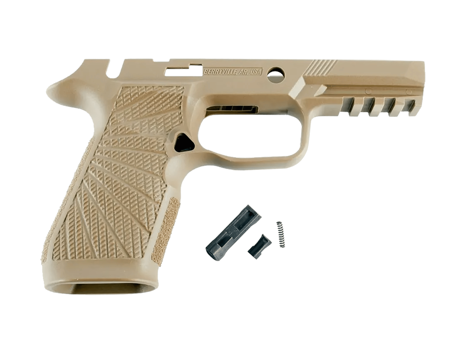 Wilson Combat 320CMT Grip Module Carry Compatible w/ Sig P320 Tan Polymer Frame