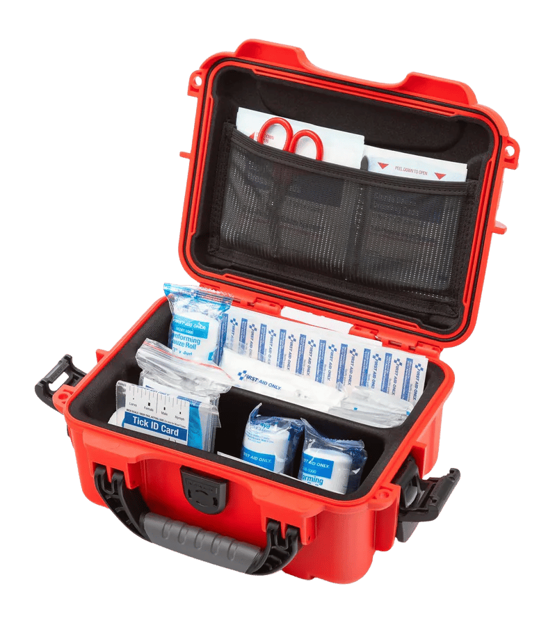 NANUK 904S-880RD-PA0-FSA02 904 FIRST AID CASE RED