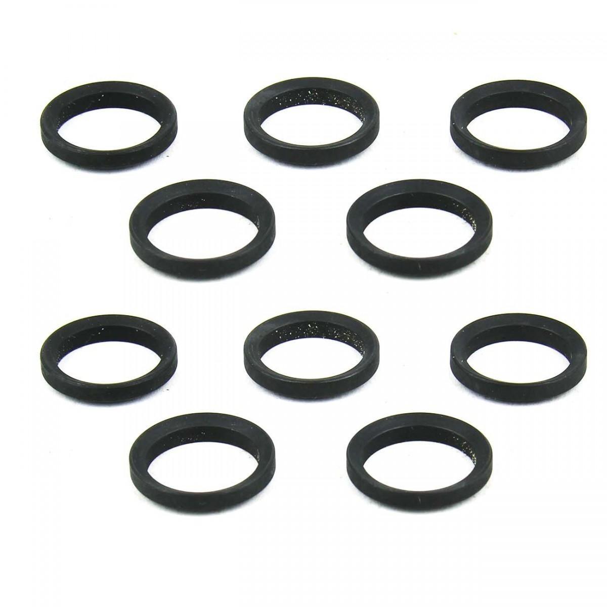 TacFire AR-10 Muzzle Brake Crush Black Washers - 10/ct