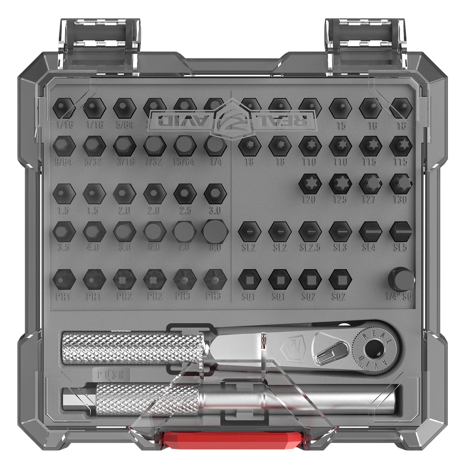 AVID AVX3GBS57 X3 DRIVER GUNSMITHING BIT SET 57