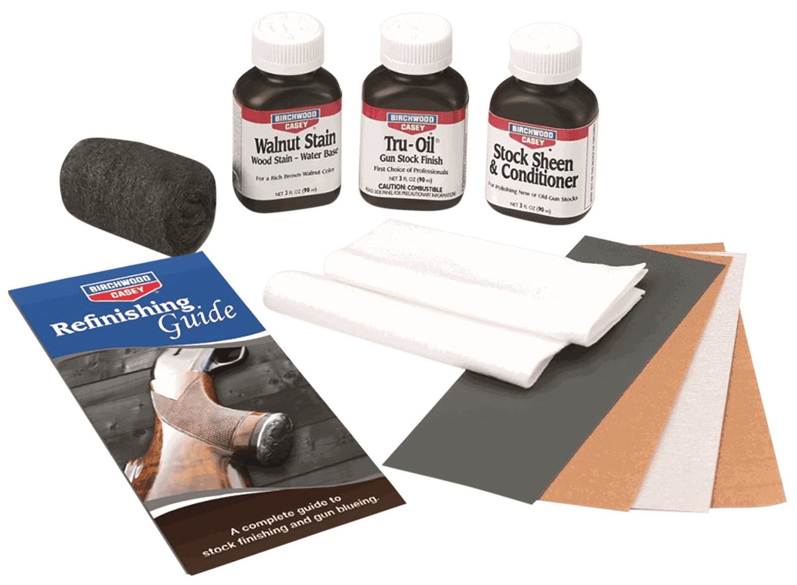 Birchwood Casey 23801 Tru-Oil Gun Stock Finishing Kit