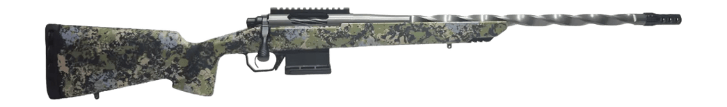 Iota Outdoors HRF-VNX-25CM-22R 25 Creedmoor 22" Platinum Fluted Threaded Barrel, Platinum Steel Receiver w/Picatinny Rail, Sagebrush Iota EKO X Carbon Fiber Stock, Right Hand