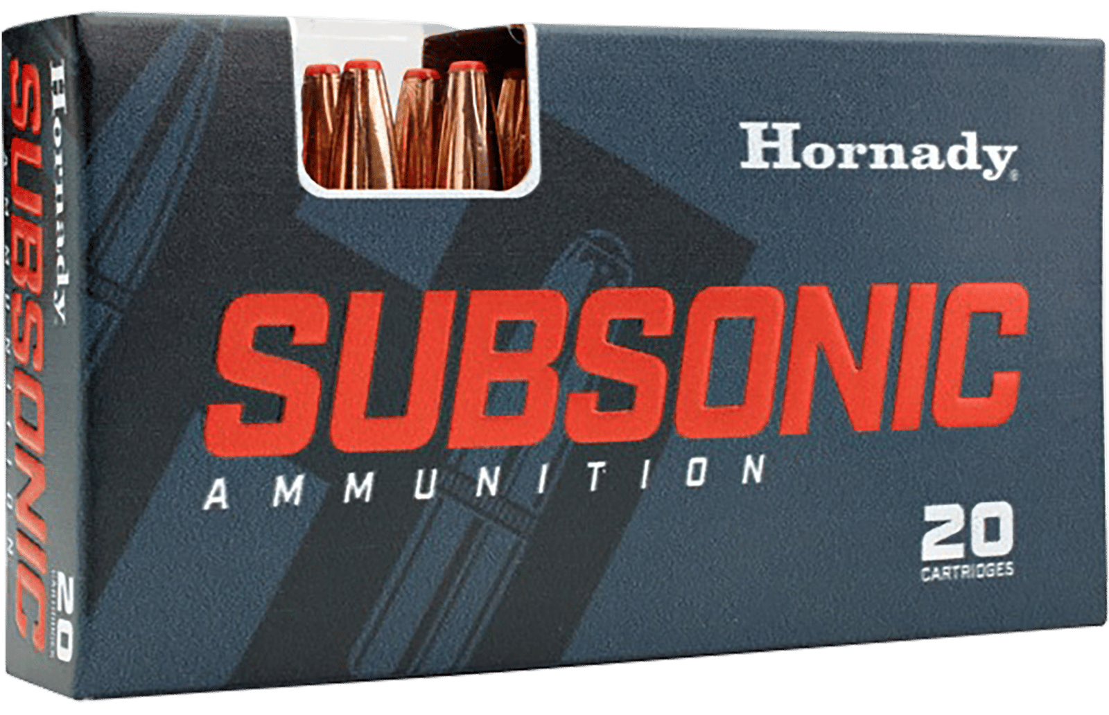 Hornady 82272   338ARC 307gr Sub X 20 Per Box/10 Case
