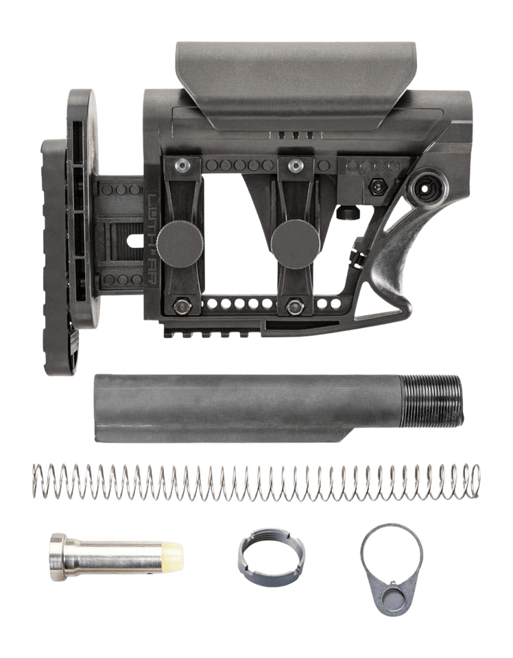 LUTH-AR MBA-3K308M MBA-3 BLACK STOCK ASSY 308 KIT