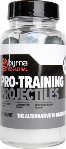 BYRNA PRO TRAINING PROJECTILES 25CT TUB .61 CAL FITS CL LNCHR