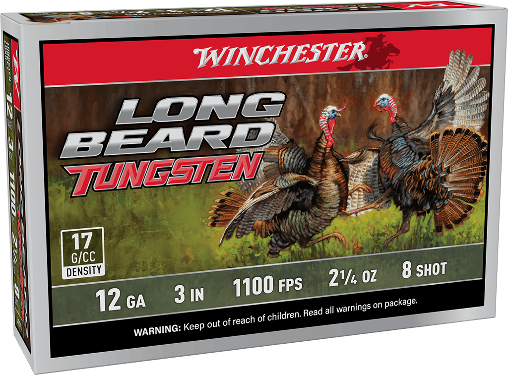 WIN LBT1238  12G 3"  #8 LONGBEARD TS17 2-1/4  5/10
