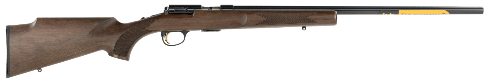 Browning 025176270 T-Bolt Target/Varmint 17 HMR 10+1 22" Heavy Target Barrel, Polished Blued Steel Receiver, Satin Black Walnut Stock With Monte Carlo Comb, Optics Ready