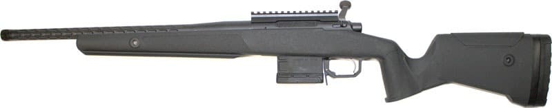 GLFA SUB-1 BOLT ACTION 308 WIN 18" SS FLUTED CF STOCK BLACK