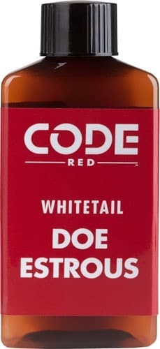 CODE RED DEER LURE DOE ESTRUS 4FL OUNCES BOTTLE