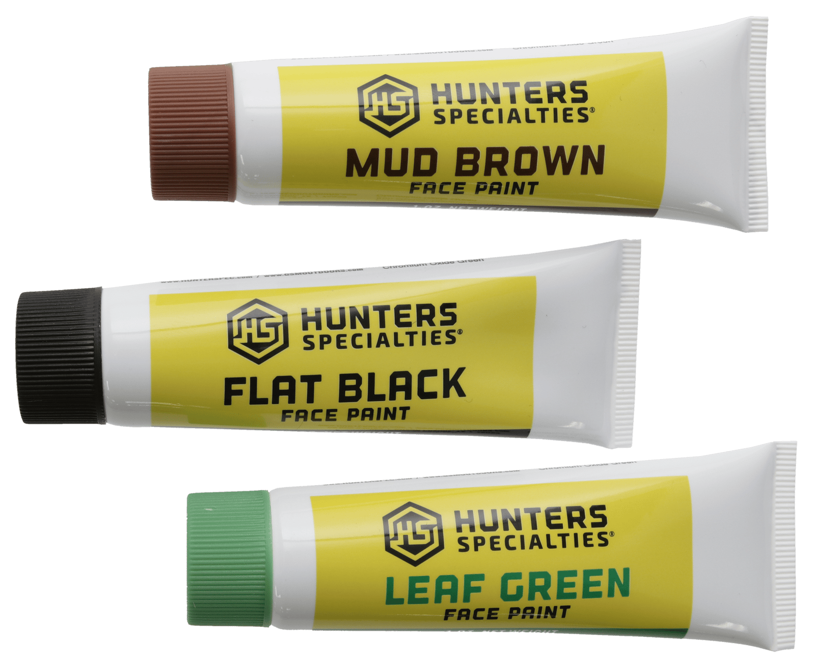 Hunters Specialties 00268 Woodland Camo Creme Makeup Kit 3 Tubes