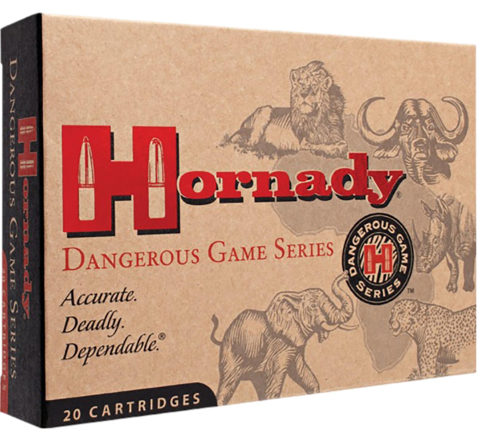 Hornady 8239 Dangerous Game  404Jeffery 400gr Dangerous Game Solid 20 Per Box/6 Case