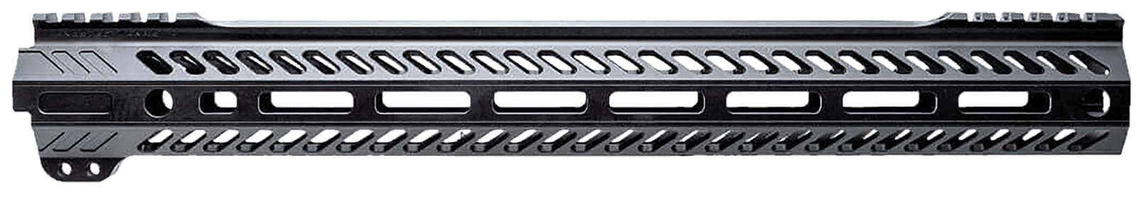 Angstadt Arms AA015HGMLT Ultra Light Handguard  made of Aluminum with Black Anodized Finish, M-LOK Style, Picatinny Rail & 15" OAL for AR-15 Includes Hardware