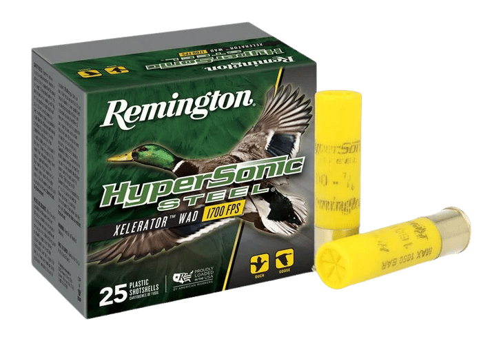 Remington Ammunition 26825 HyperSonic Steel 20Gauge 3" 7/8oz 4Shot 25 Per Box/10 Case