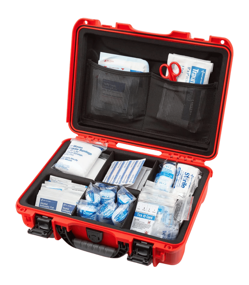 NANUK 910S-880RD-PA0-FSA02 910 FIRST AID CASE RED