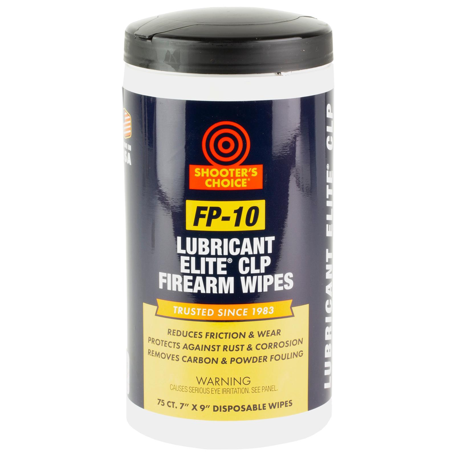 SHOOTERS CHOICE FP-10 CLP WIPES 75CT
