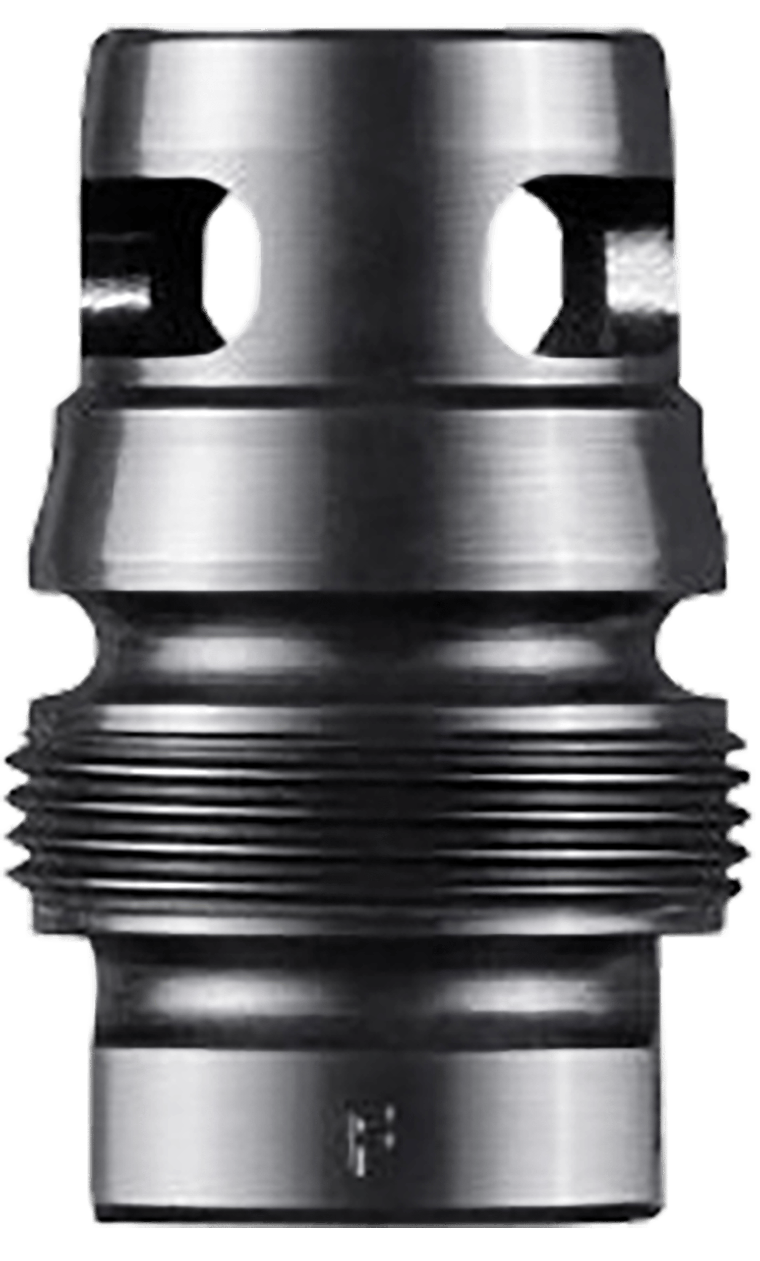 Dead Air DA126 Xeno Wee Brake Black Nitride 4140 HT Alloy Steel 5/8"-24 Threads 9mm