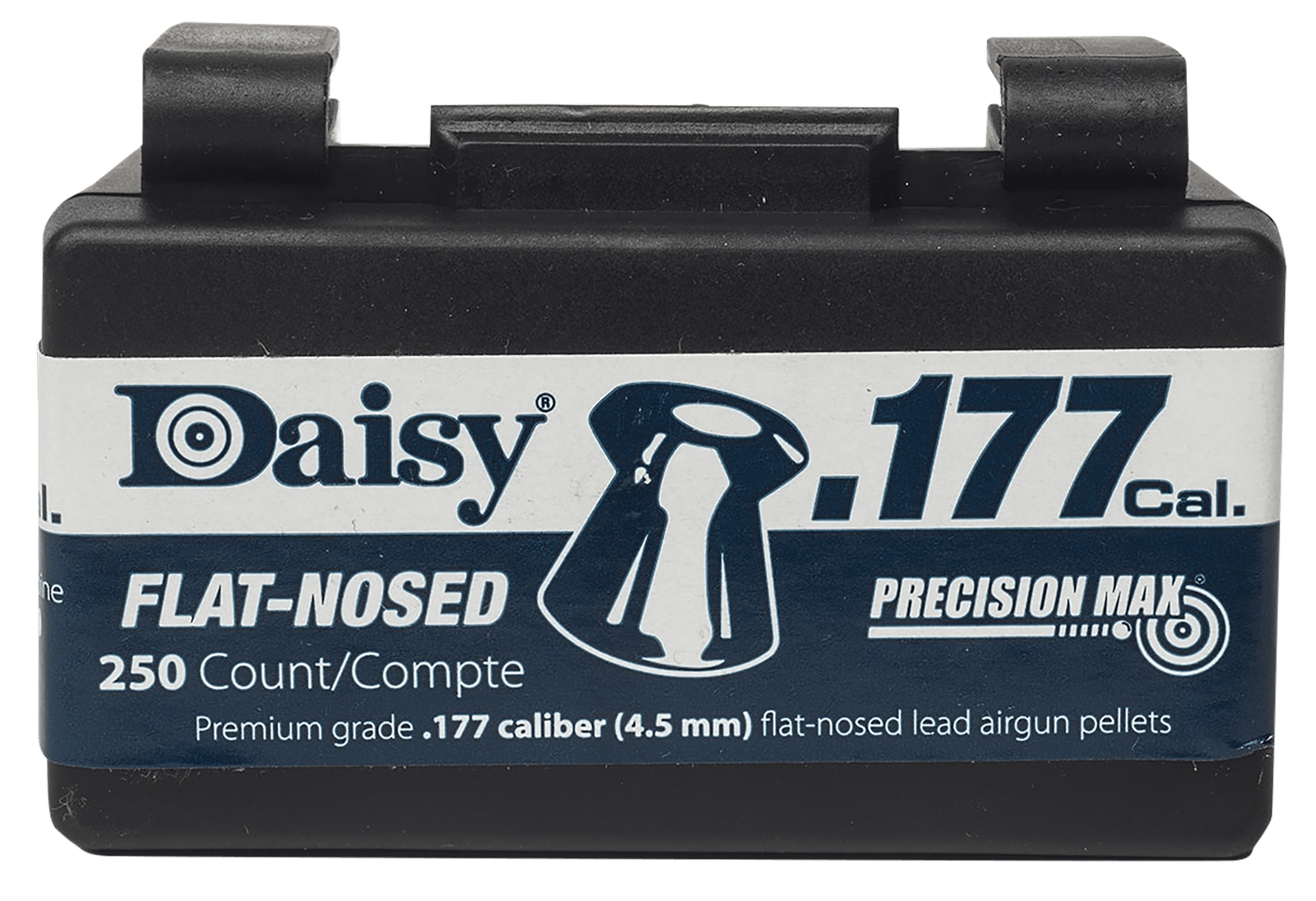 Daisy 990257512 PrecisionMax Premium 177 Lead Flat Nose 250/Box