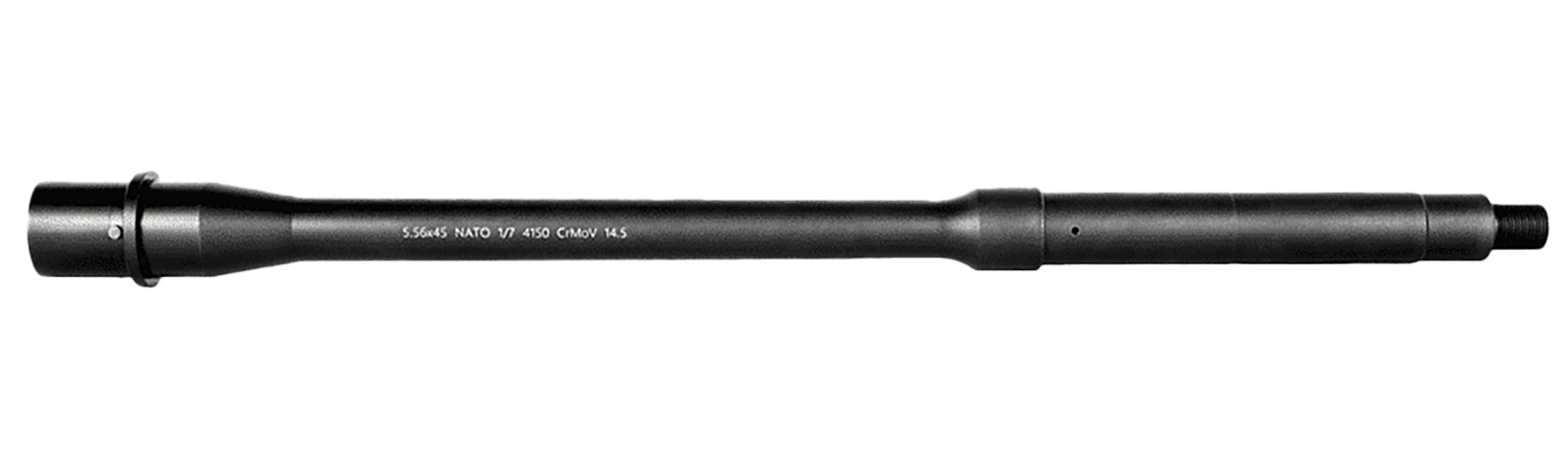 Lead & Steel Llc LS556GOV-MID-14.5   5.56mm 14.50" Government Profile Features M4 Feed Ramps