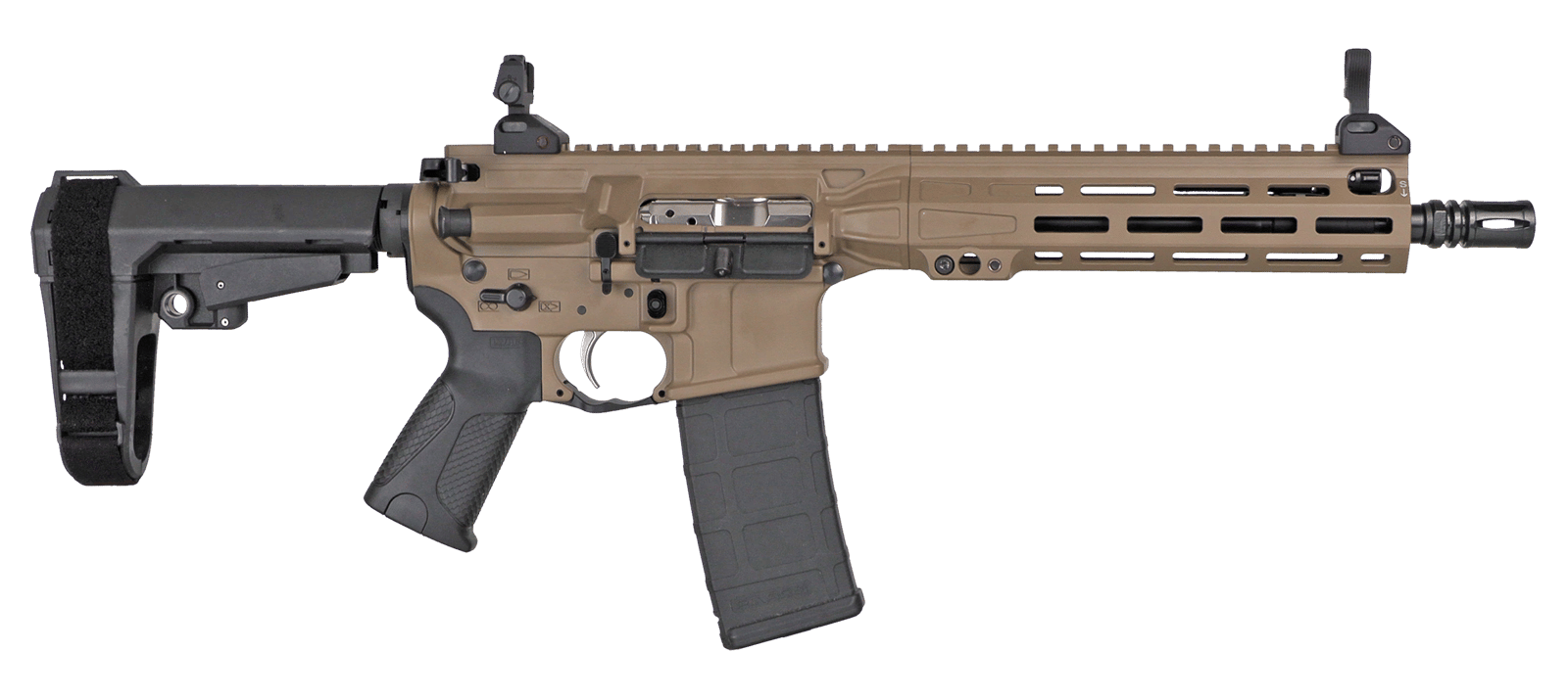 LWRCI ICMKIIP5CK10SBA3   PST 556 SBA3 BRC 10.5 FDE