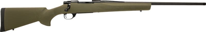 HOWA M1500 243 WIN BLUED/SYN 22"BBL YOUTH GREEN HOGUE STOCK
