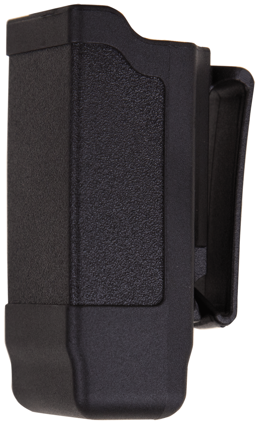 Blackhawk 410600PBK Single Mag Case  Matte Black Polymer Belt Clip Compatible w/ Double Stack 9mm/10mm/40/45/357