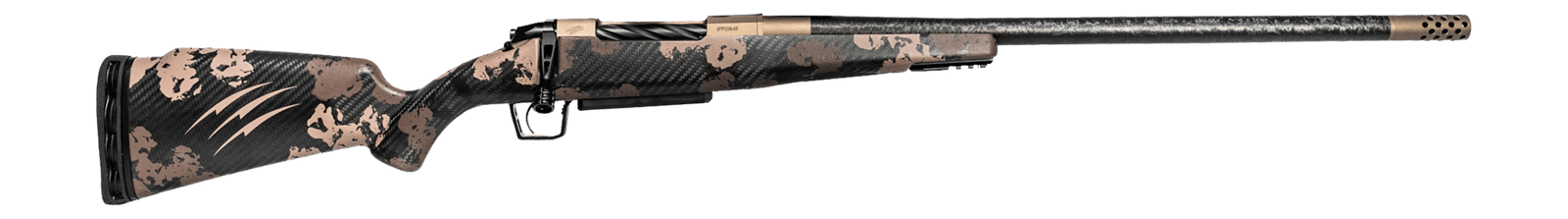 Fierce Firearms ROGSCX300PRC20BRS Carbon Rogue XP 300 PRC 3+1 20" Carbon Fiber Match Grade Threaded Barrel, Smoked Bronze Cerakote Steel Drilled & Tapped Receiver, BiPod Rail Forend, Sonora Ambush Cam