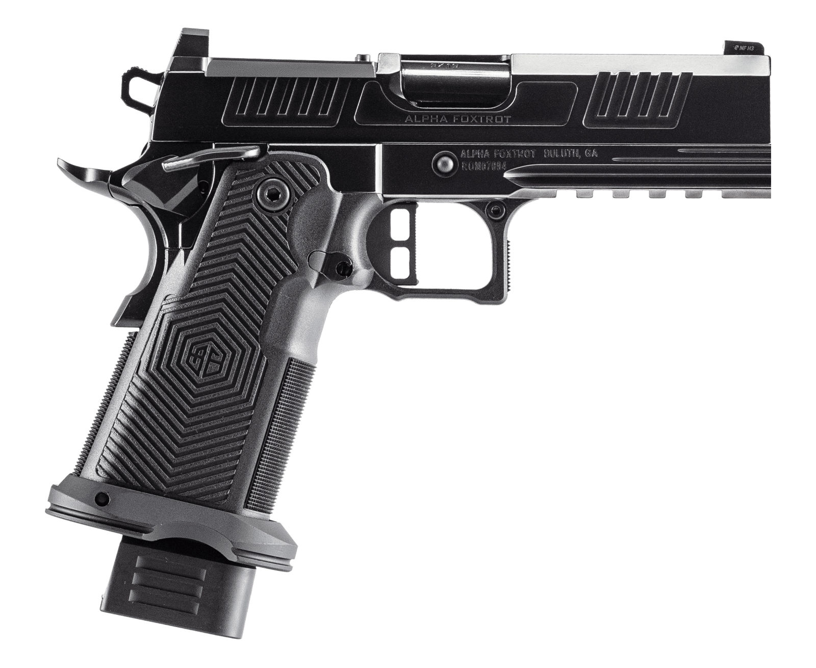 Alpha Foxtrot AA39X1CID-PDBK19 AF1911 Romulus 9mm Luger 4.25"