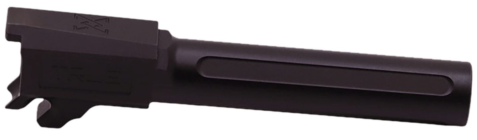 True Precision Inc TPP365XLBXBL Sig  9mm Luger 3.70" Fluted Black Nitride Stainless Steel, Fits Sig P365XL/P365X-MACRO