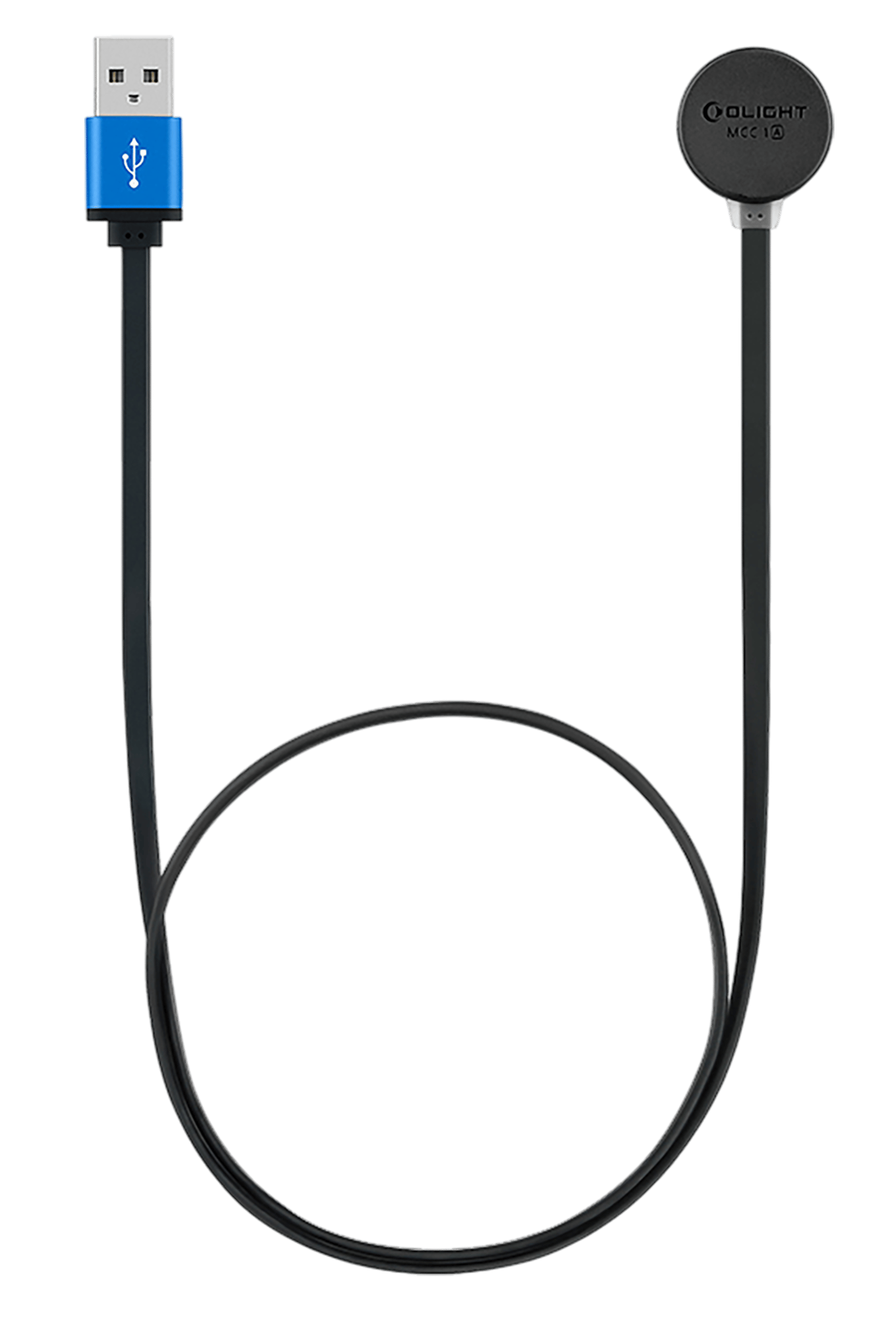 Olightstore Usa Inc MCC-1ABLACK MCC1A Charging Cable Black For S1RII/S2RII Baton3/Pro Perun