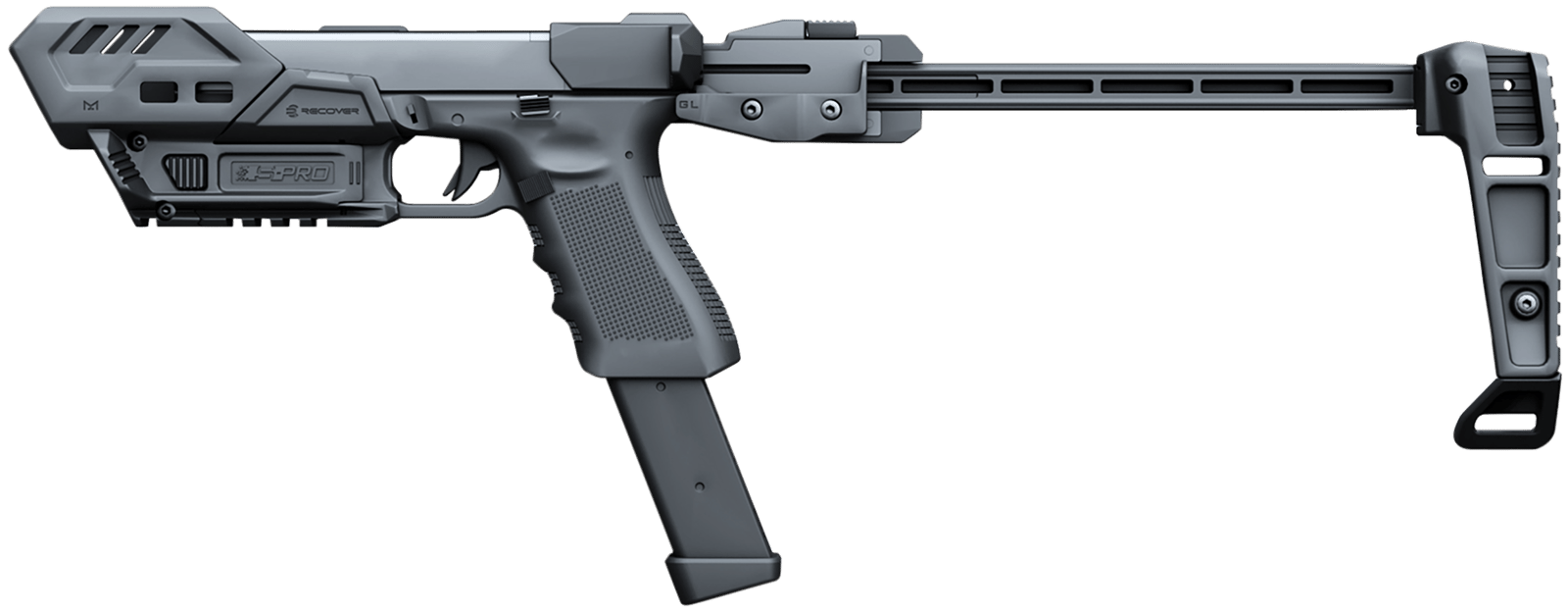 Recover Tactical SPROGB01 S-Pro Basic Conversion Kit For Glock Black