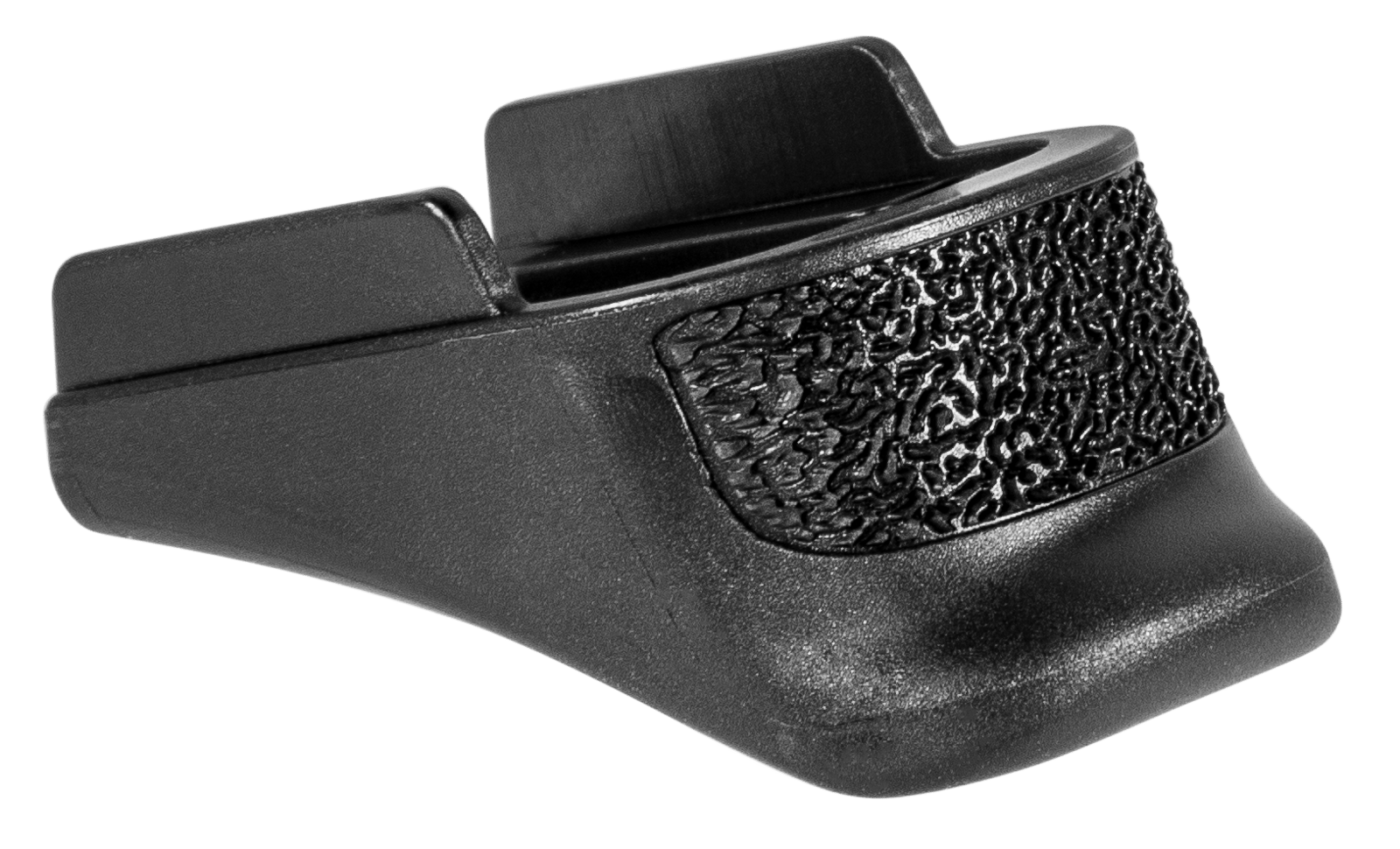 Pearce Grip PG365 Grip Extension  made of Polymer with Texture Black Finish & 5/8" Gripping Surface for Sig P365 with 10rd Mags