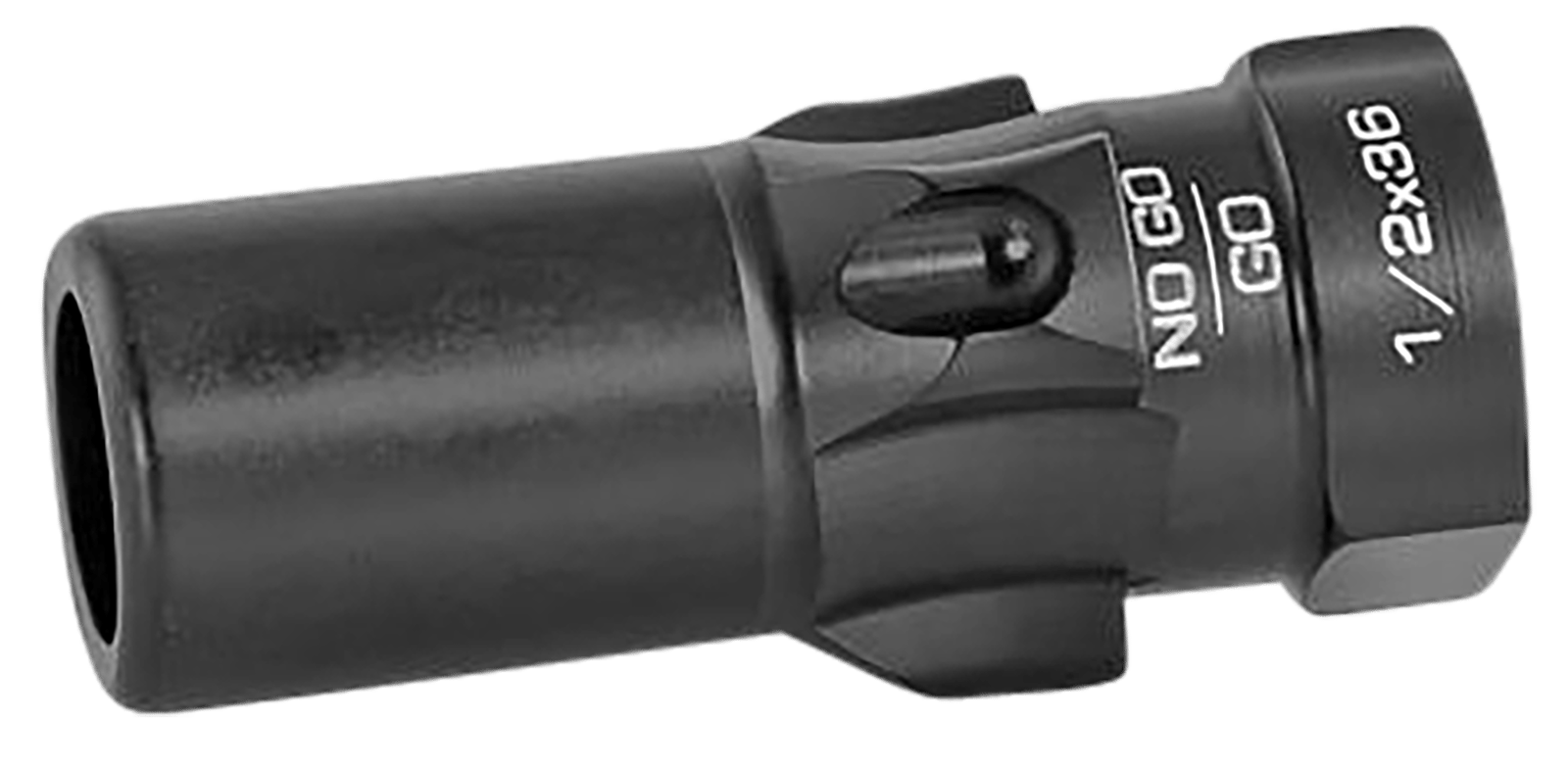 Rugged Suppressors OA005 3 Lug Adapter  9mm Luger 1/2"-36 tpi Threads, Black