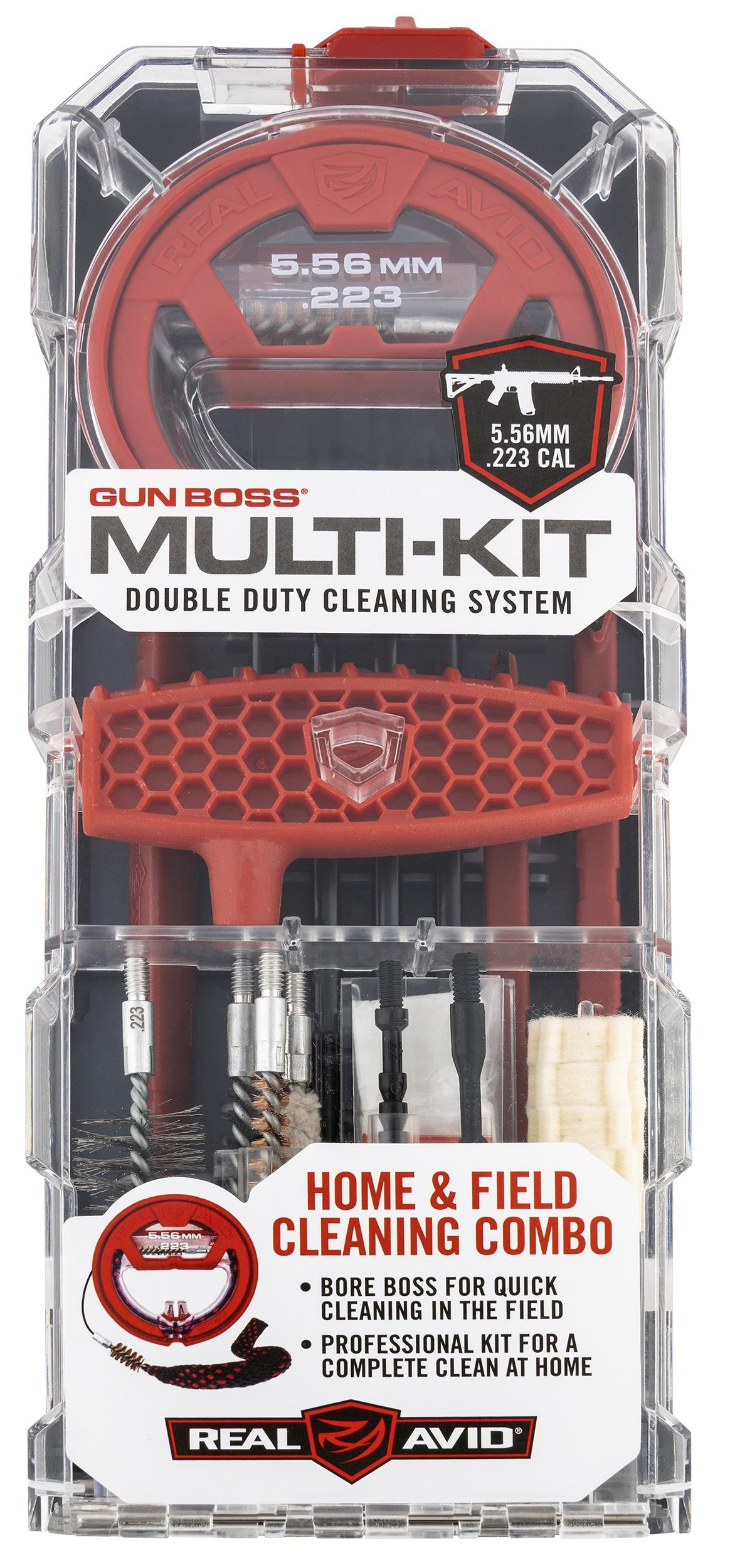 Real Avid AVGBMK223 Gun Boss Multi-Kit 223 Rem 5.56x45mm NATO Rifle