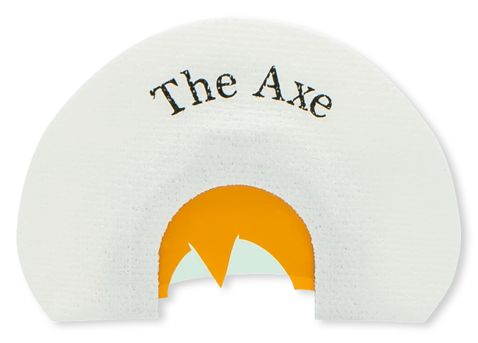 Rolling Thunder Game Call TC009-AXE The Axe Diaphragm Call 2 Reed Bat Wing Cut Attracts Turkey Species