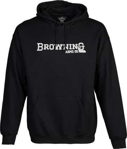 BROWNING HOODIE BACKFENCE BROWNING ARMS BLACK XLARGE